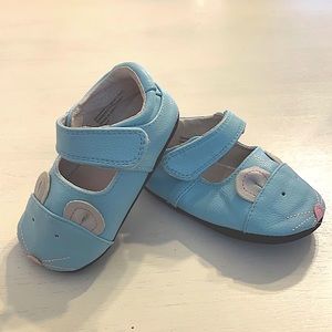 Jack&Lily genuine leather soft sole walker baby shoes 18-24 months